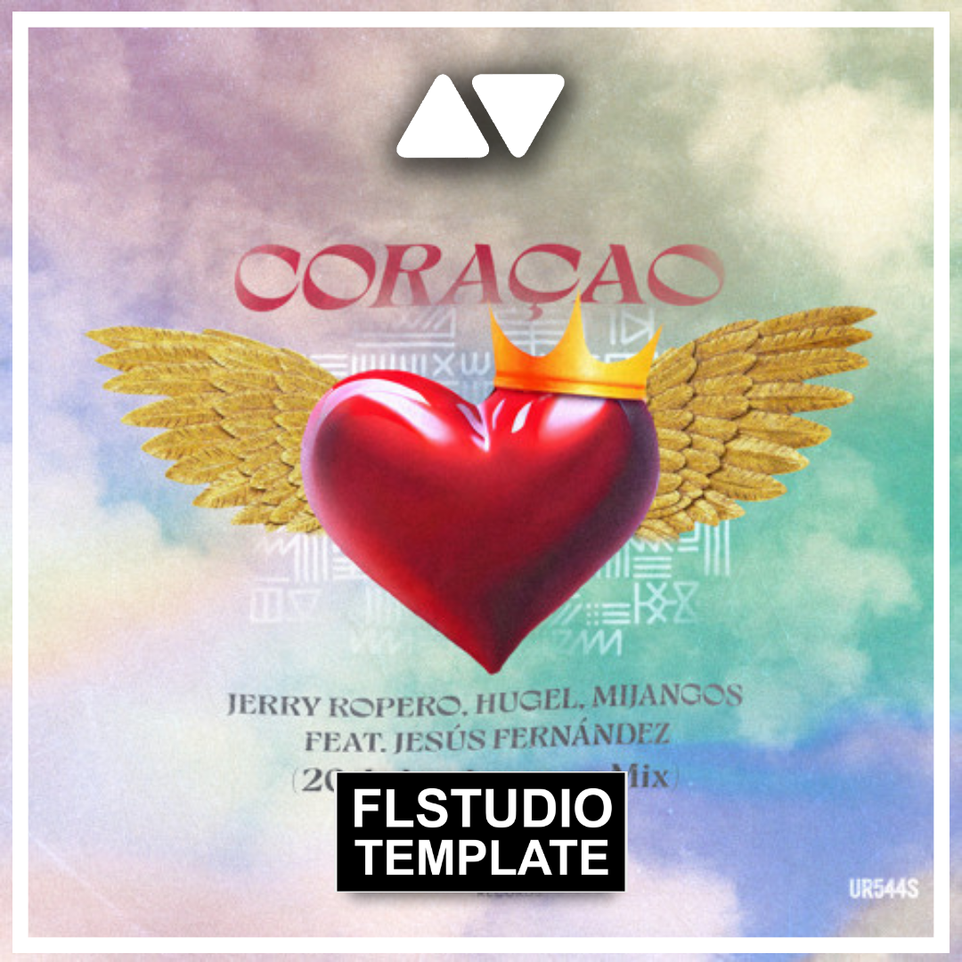Jerry Ropero, Mijangos, Jesus Fernandez, Hugel - CORAÇAO (20th Anniversary Mix) FL Studio Remake (Afro House)