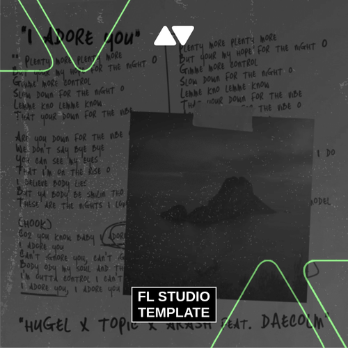 HUGEL x Topic x Arash feat. Daecolm - I Adore You FL Studio Remake (Afro House)